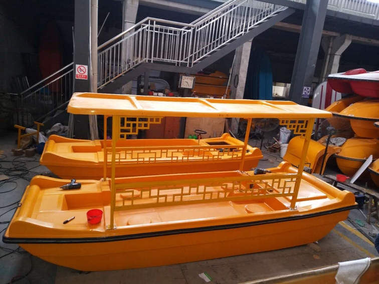 4人畫(huà)舫電動(dòng)船 仿古電動(dòng)船